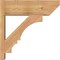 Ekena Millwork Balboa Slat Smooth Outlooker, Western Red Cedar, 7 1/2"W x 22"D x 22"H OUT08X22X22BOA06SWR - alternate 3